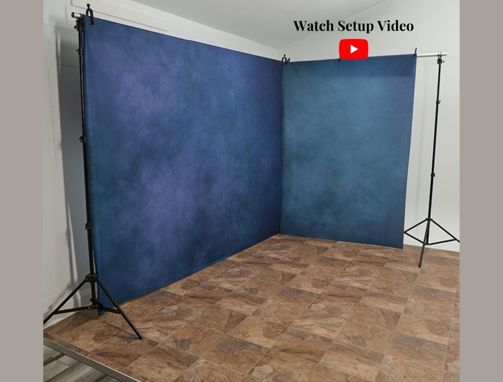 Light Stand Backdrop Corner System