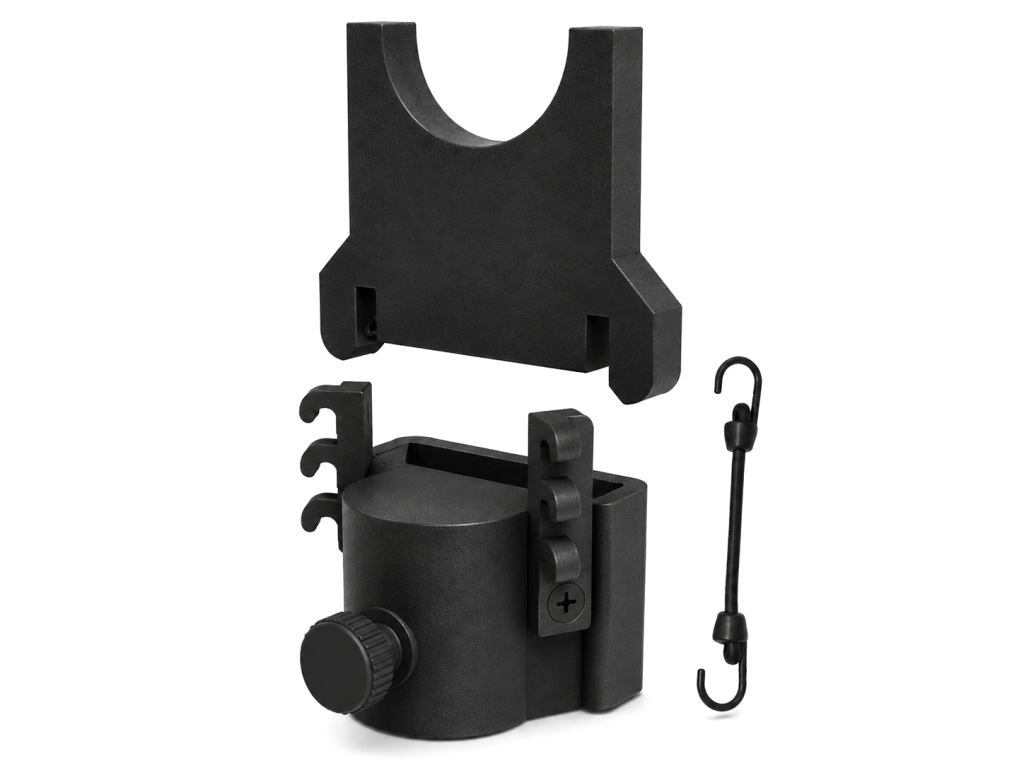 Single Backdrop Holder used to hang a backdrop crossb