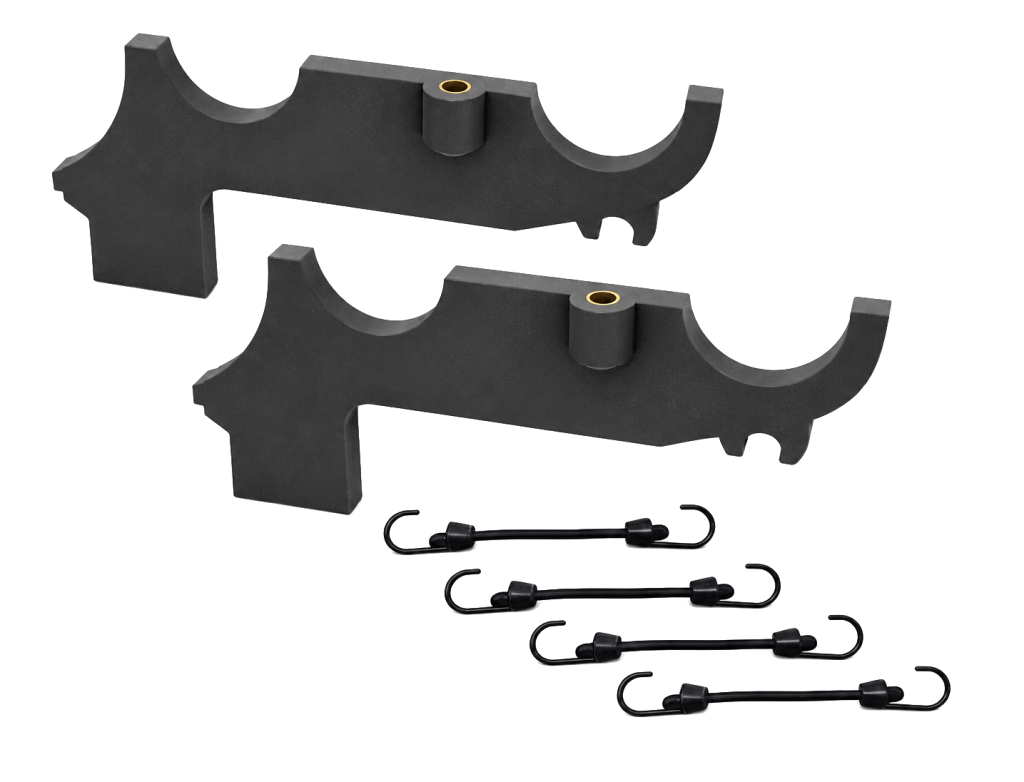 Pair of TogDrop® Dual Backdrop Saddles with Bungee tie downs