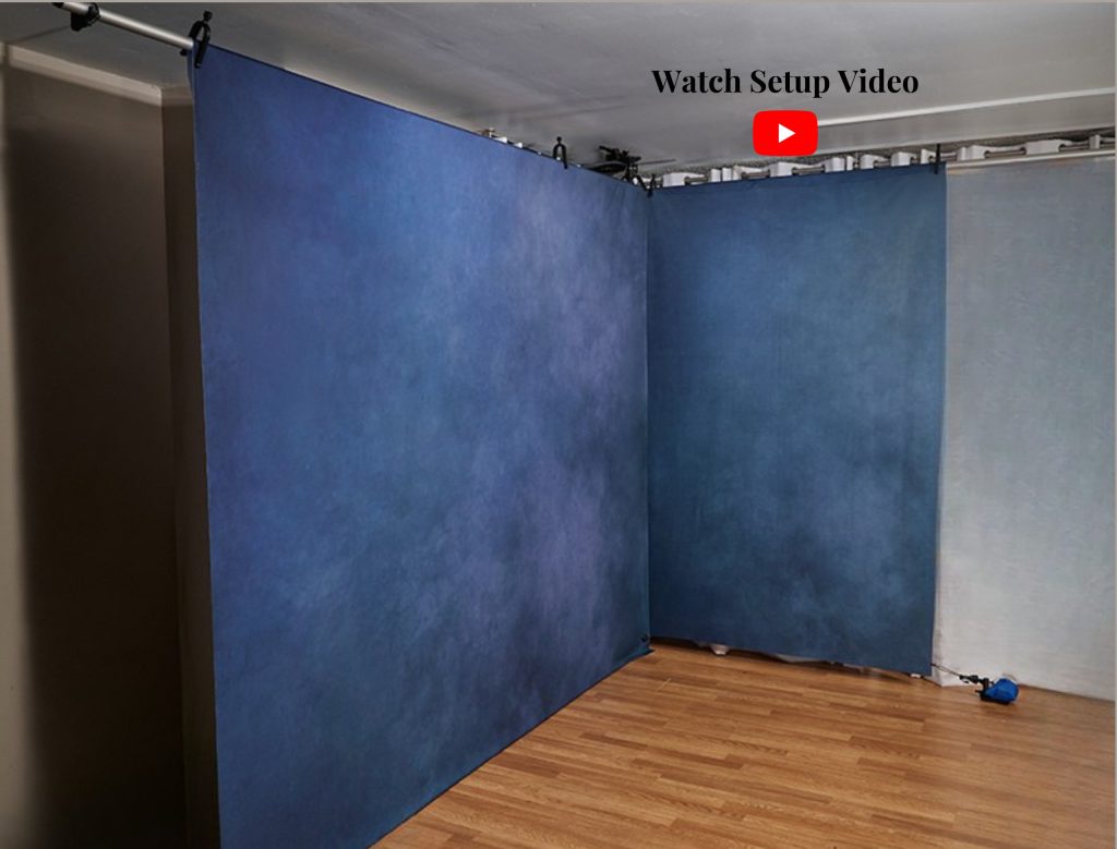 Ceiling Corner Backdrop Mounts