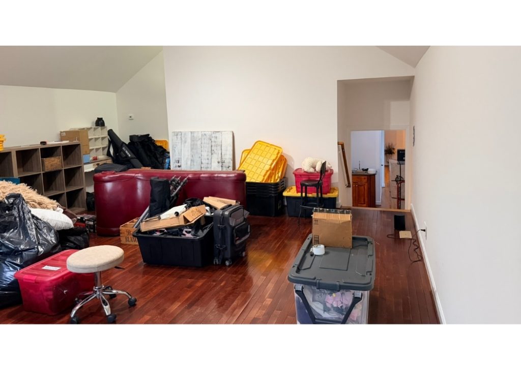 studio setup before image